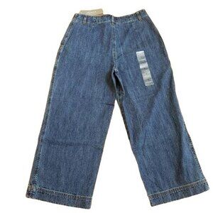 Jones  New YorK Sport Blue Jean Denim Capris sz 6